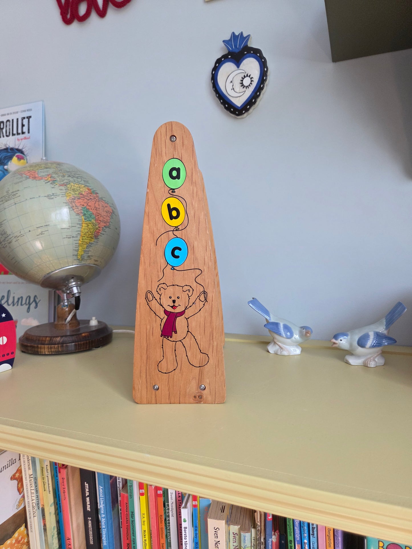 Vintage Child’s Letter and Picture Abacus