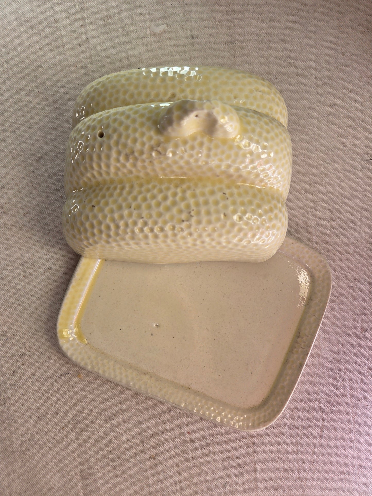 Vintage Paramount Pottery Lemon Butter Dish