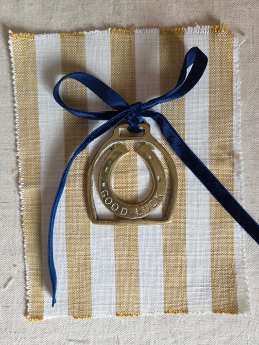Vintage Hanging Good Luck Horse Shoe Decoration