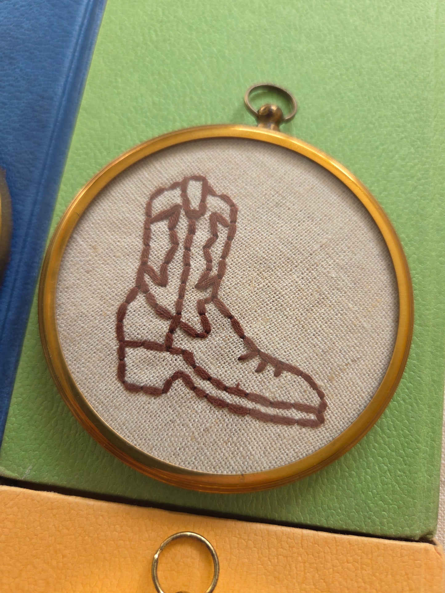 Lucky Framed Embroideries