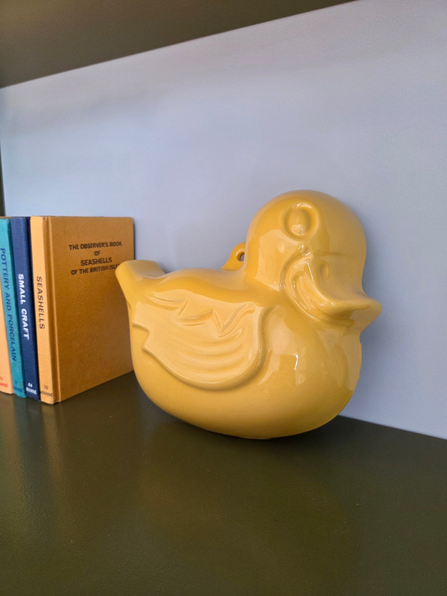 Vintage Yellow Wall Hanging Duck Mould