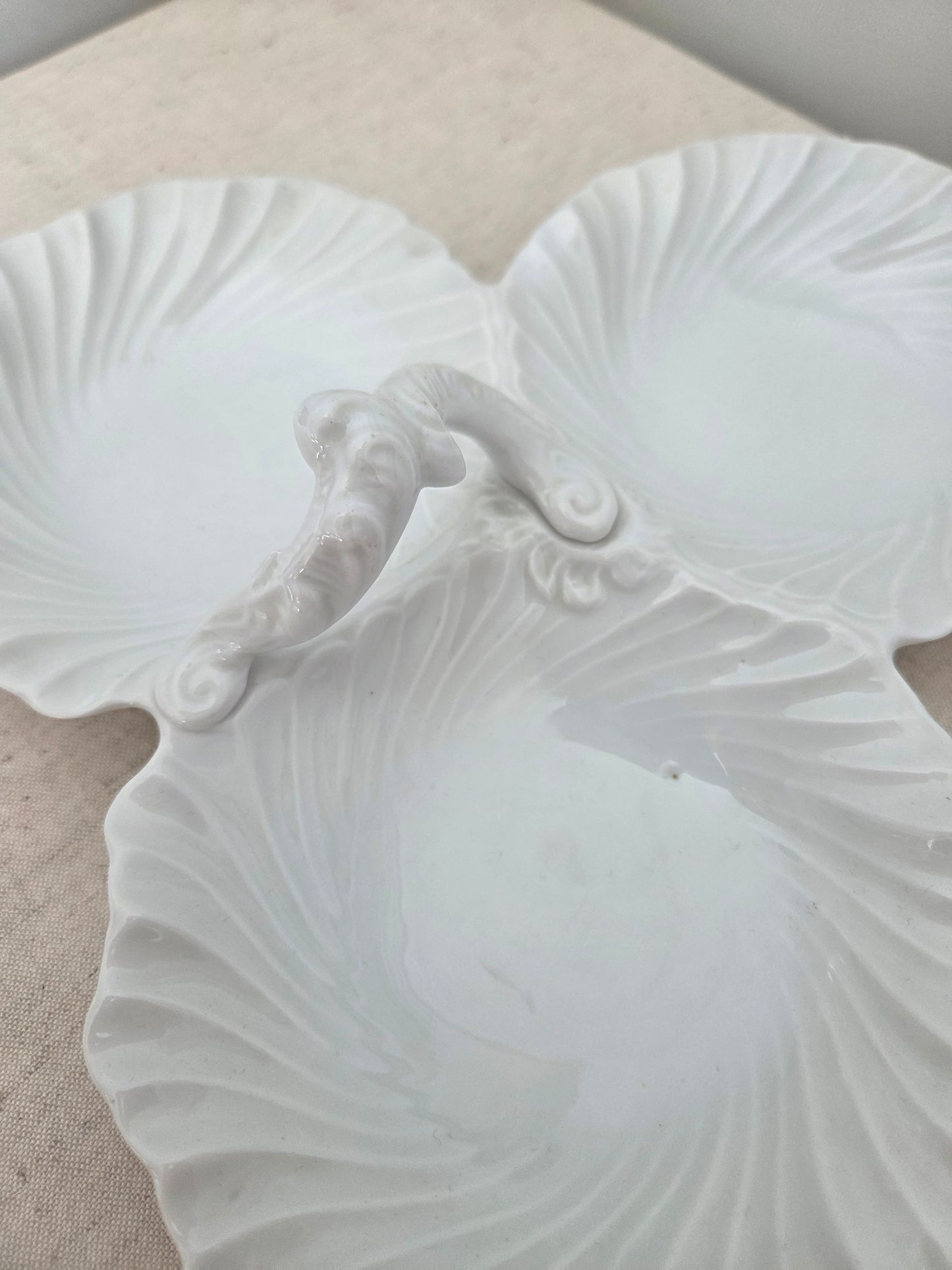 Triple Serving Dish with Handle