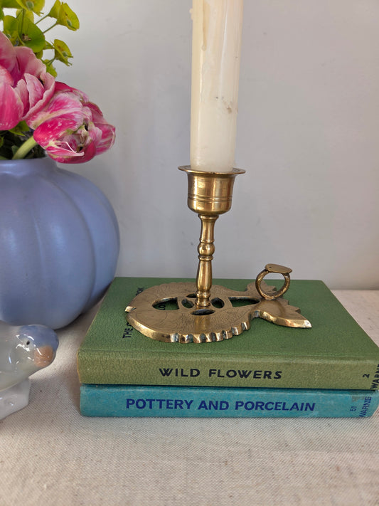 Brass Fish Candle Holder