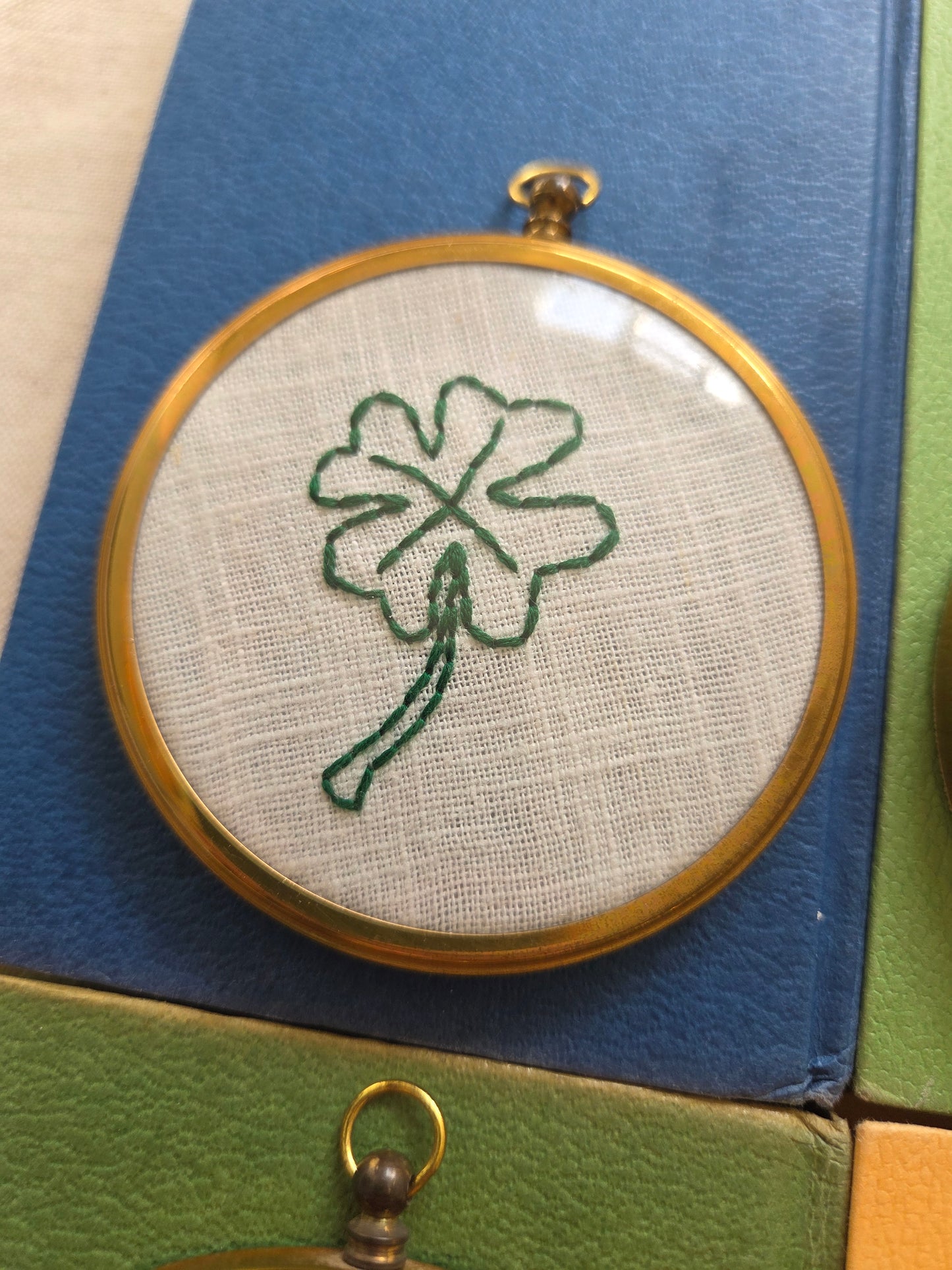 Lucky Framed Embroideries