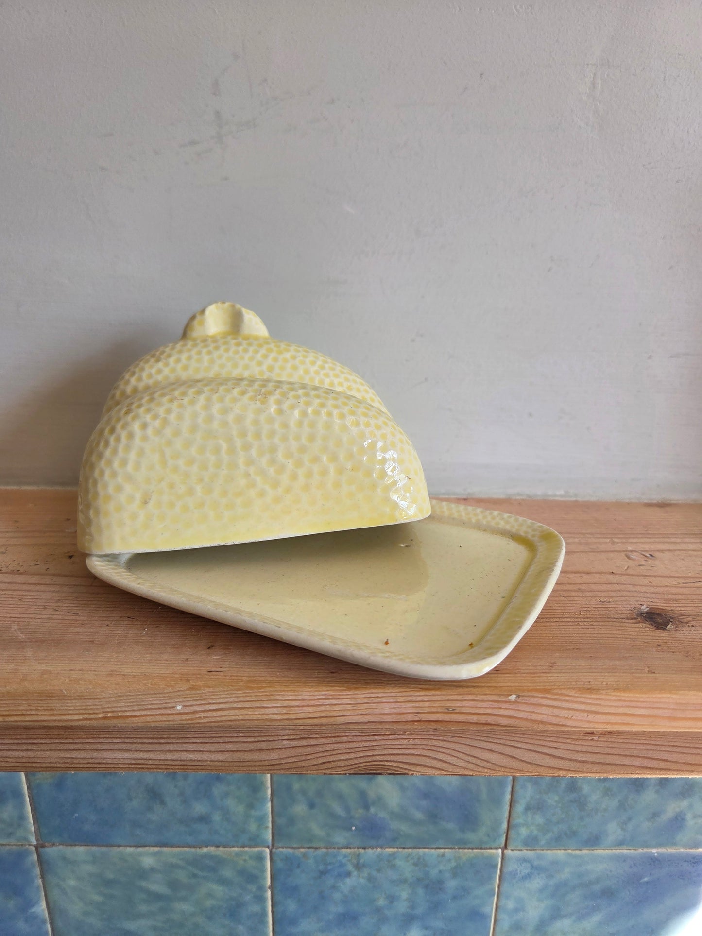 Vintage Paramount Pottery Lemon Butter Dish
