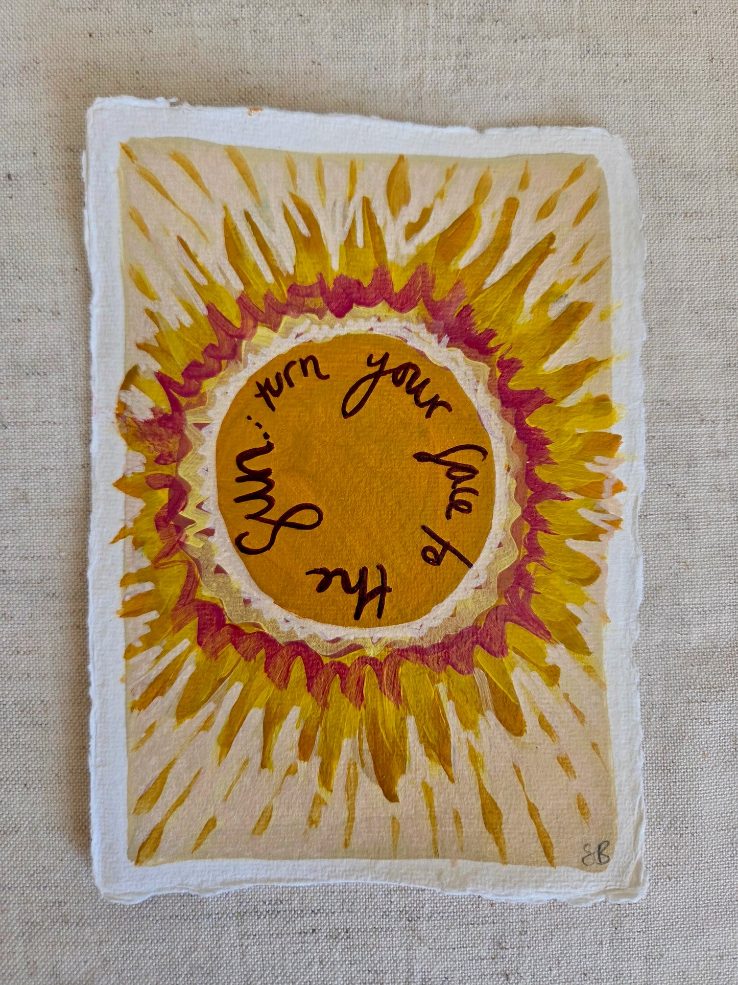 Turn Your Face To The Sun by Sian Beck
