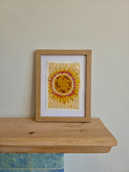 Turn Your Face To The Sun by Sian Beck